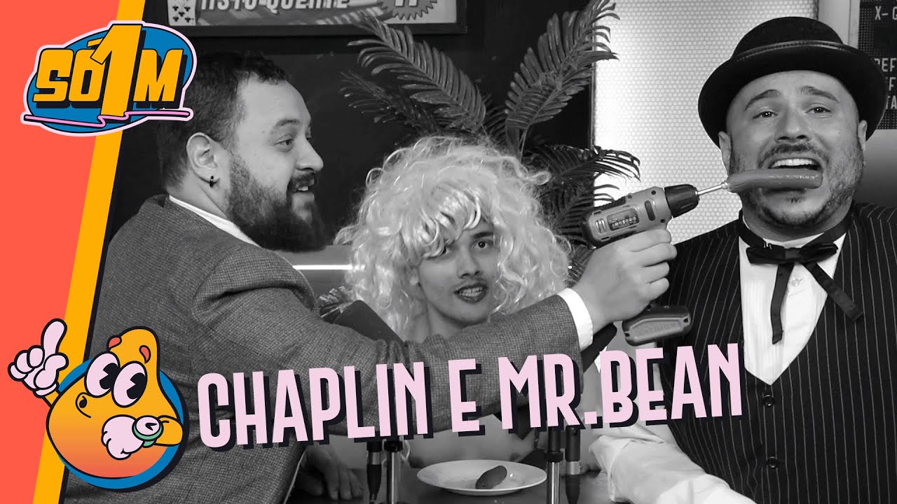 MR. BEAN E CHARLIE CHAPLIN | Só 1 Minutinho