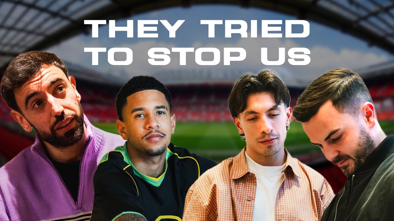 They tried to STOP US | Visiting Manchesters BIGGEST Footballers