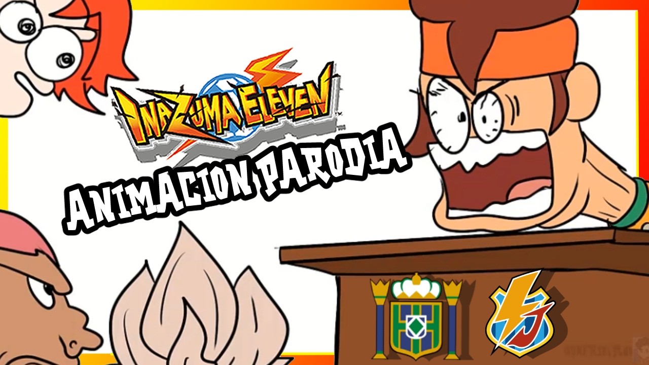 INAZUMA ELEVEN BRASIL CONTRA JAPON ( ANIMACIÓN PARODIA )