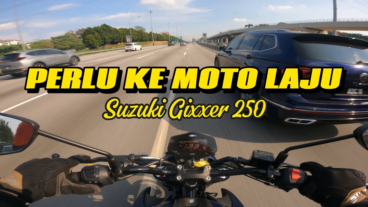 GIXXER 250 TAK LAJU TERUS COP TAK BAGUS