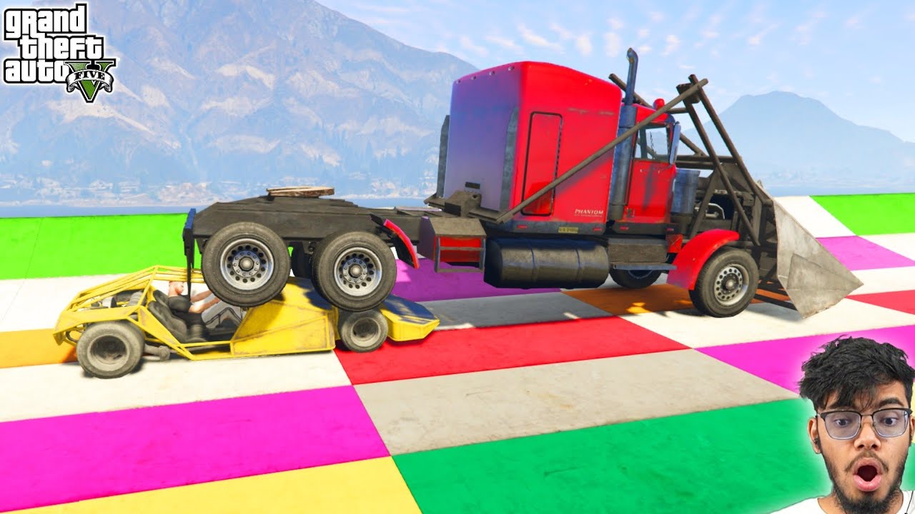 Car Vs Car 99.876% People Need To Drink Milk After This Challenge in GTA 5!