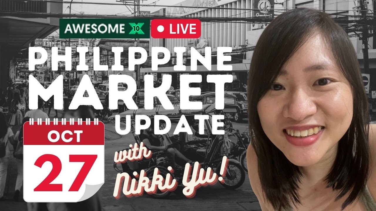 🔴 Philippine Market Update (October 27, 2021) with Nikki Yu