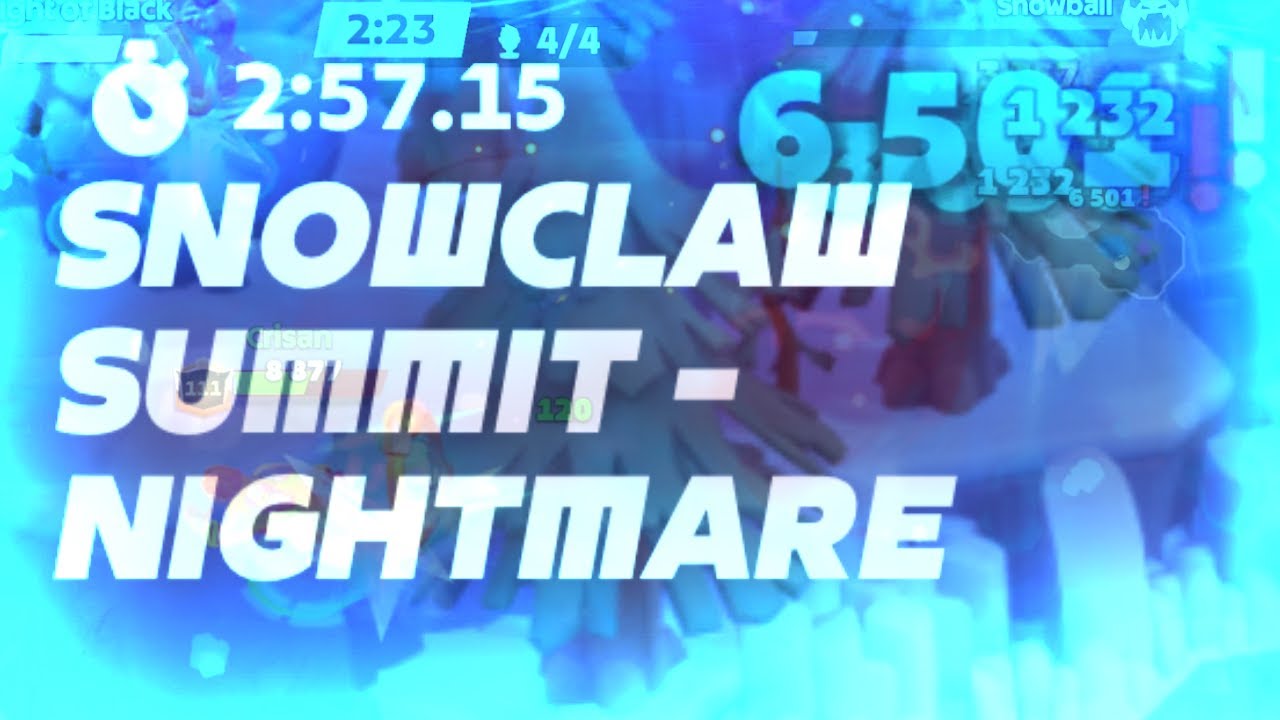 MO.CO | Snowclaw Summit Nightmare | Sub3:00