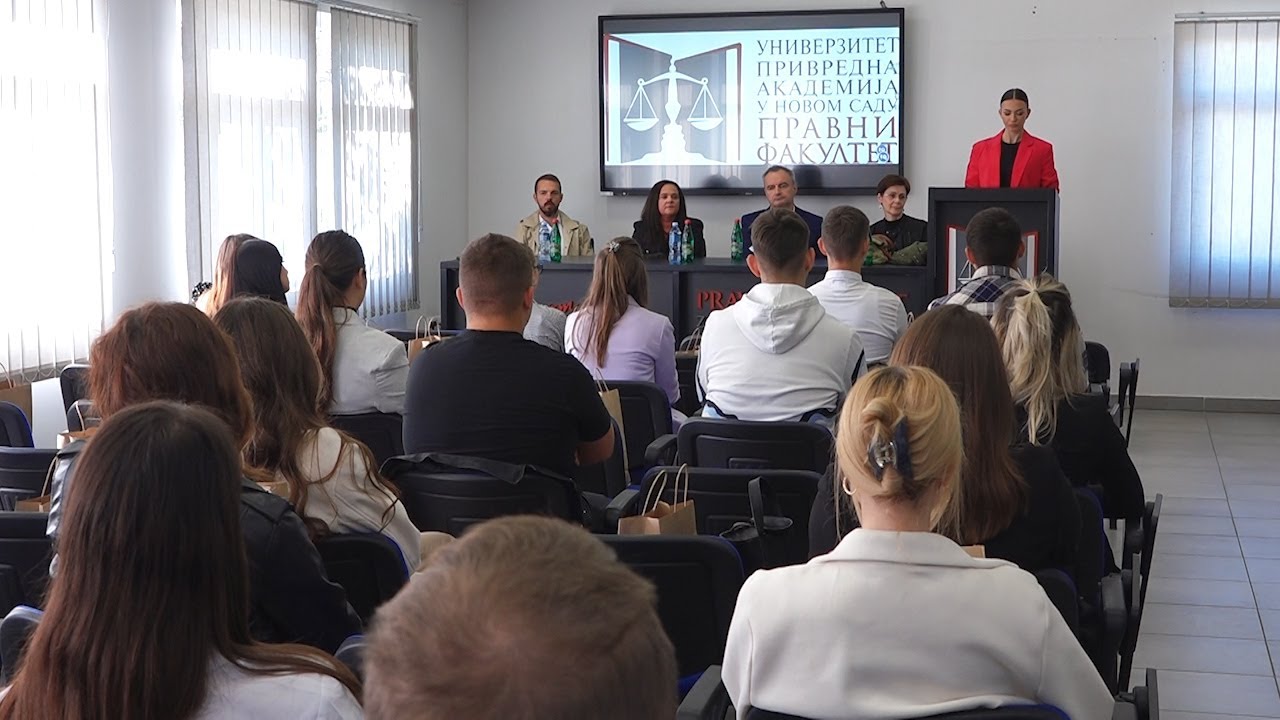 Prijem za brucoše na Pravnom fakultetu za privredu i pravosuđe