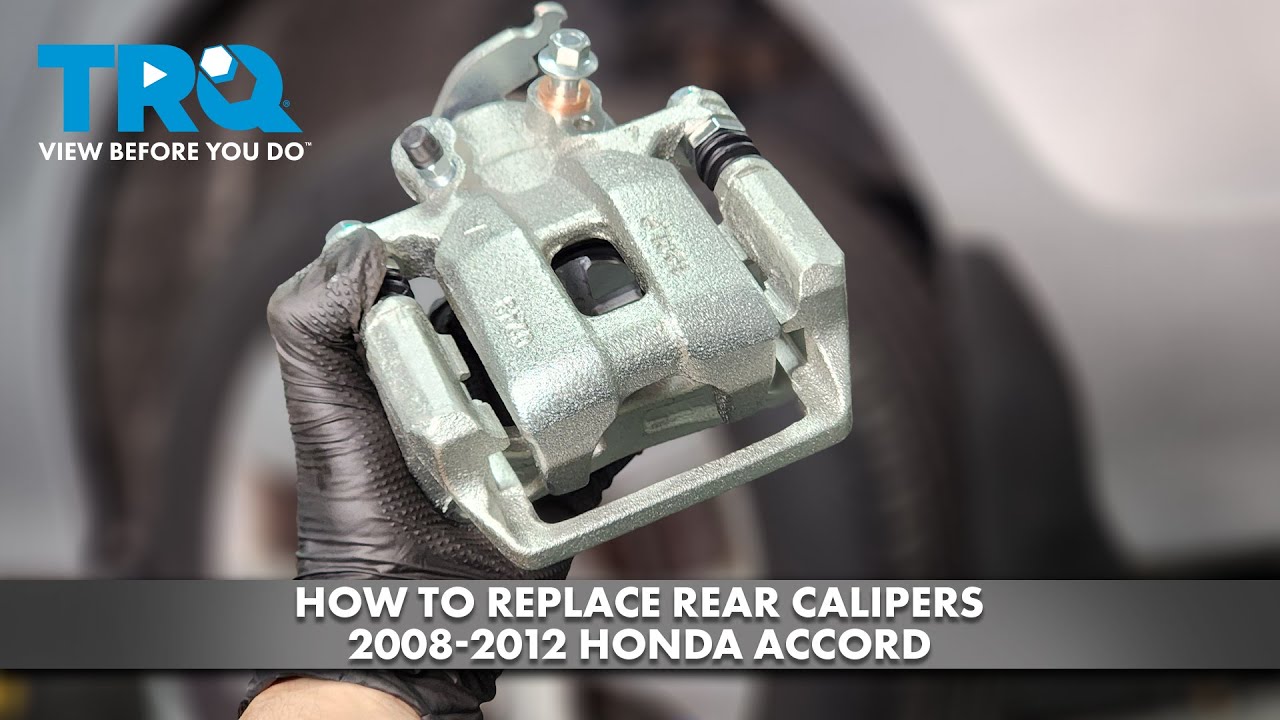 How to Replace Rear Calipers 2008-2012 Honda Accord