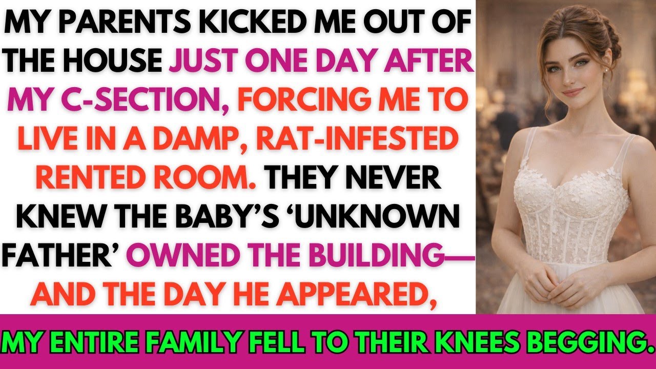 My Parents Kicked Me Out Right After I Gave Birth, Forcing Me Into A Damp, Moldy Rented Room...