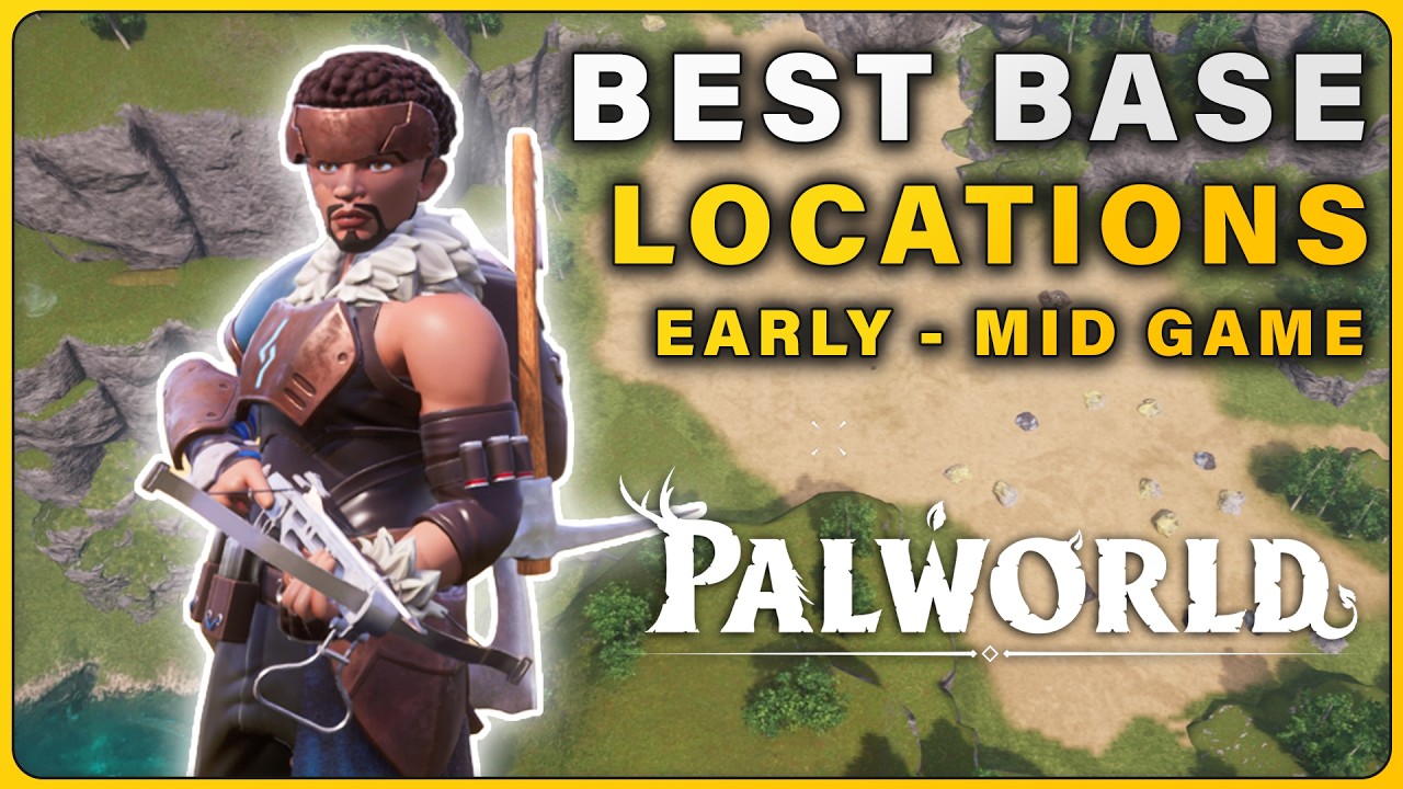 Best EARLY to MID Game Base Locations on Palworld 1.0
