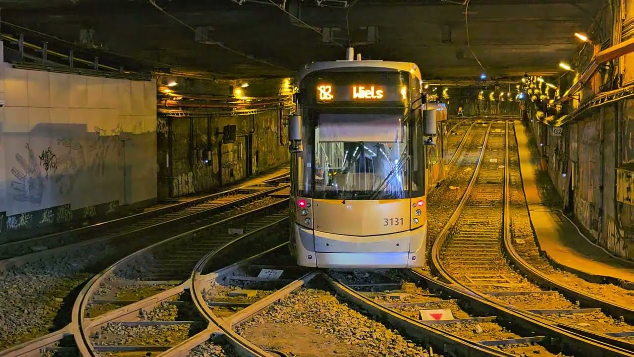 Inside Brussels’ Busiest Tram Junction: Lemonnier Station