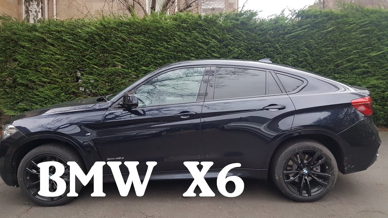 Подробный обзор BMW X6 xdrive40d M Sport 2017 года.