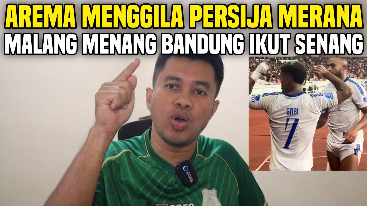 AREMA MENGGILA PERSIJA MERANA‼️MALANG MENANG BANDUNG IKUT SENANG‼️