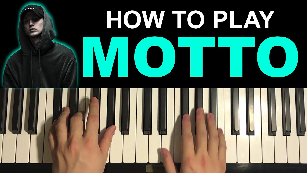 NF - MOTTO (Piano Tutorial Lesson)