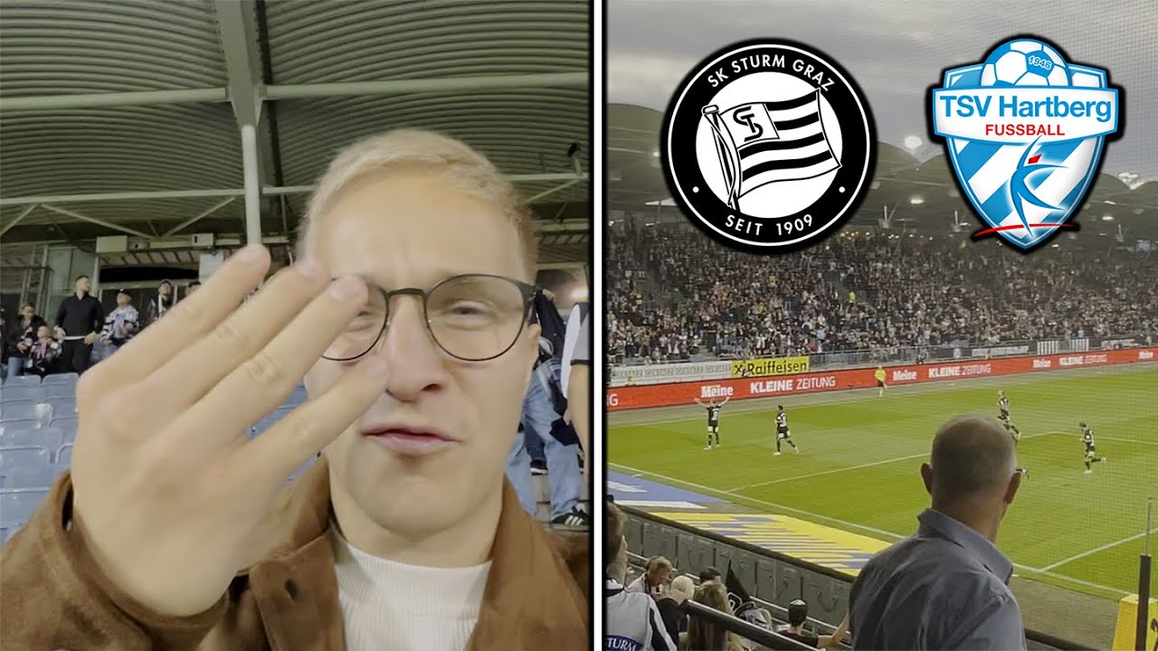 BESUCH im neuen VIP | STURM GRAZ vs. HARTBERG ⚽ | SPITZENREITER 🤝