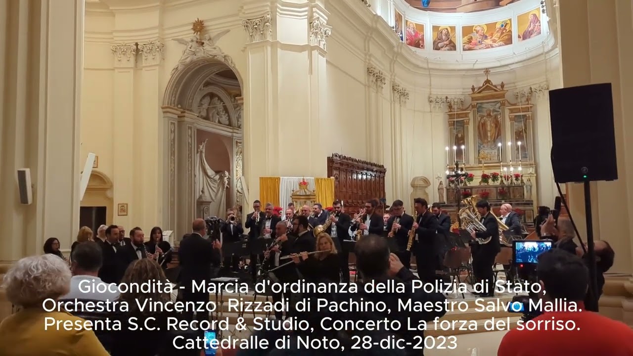 Giocondità - Marcia d'ordinanza della Polizia di Stato, Orchestra di Pachino, Salvo Mallia