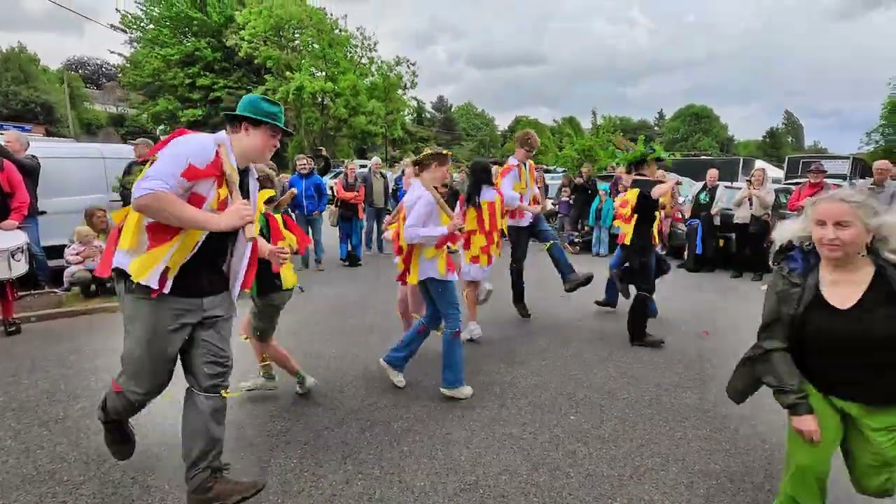 Morris Dance at Chester's 50th Folk Festival 2025