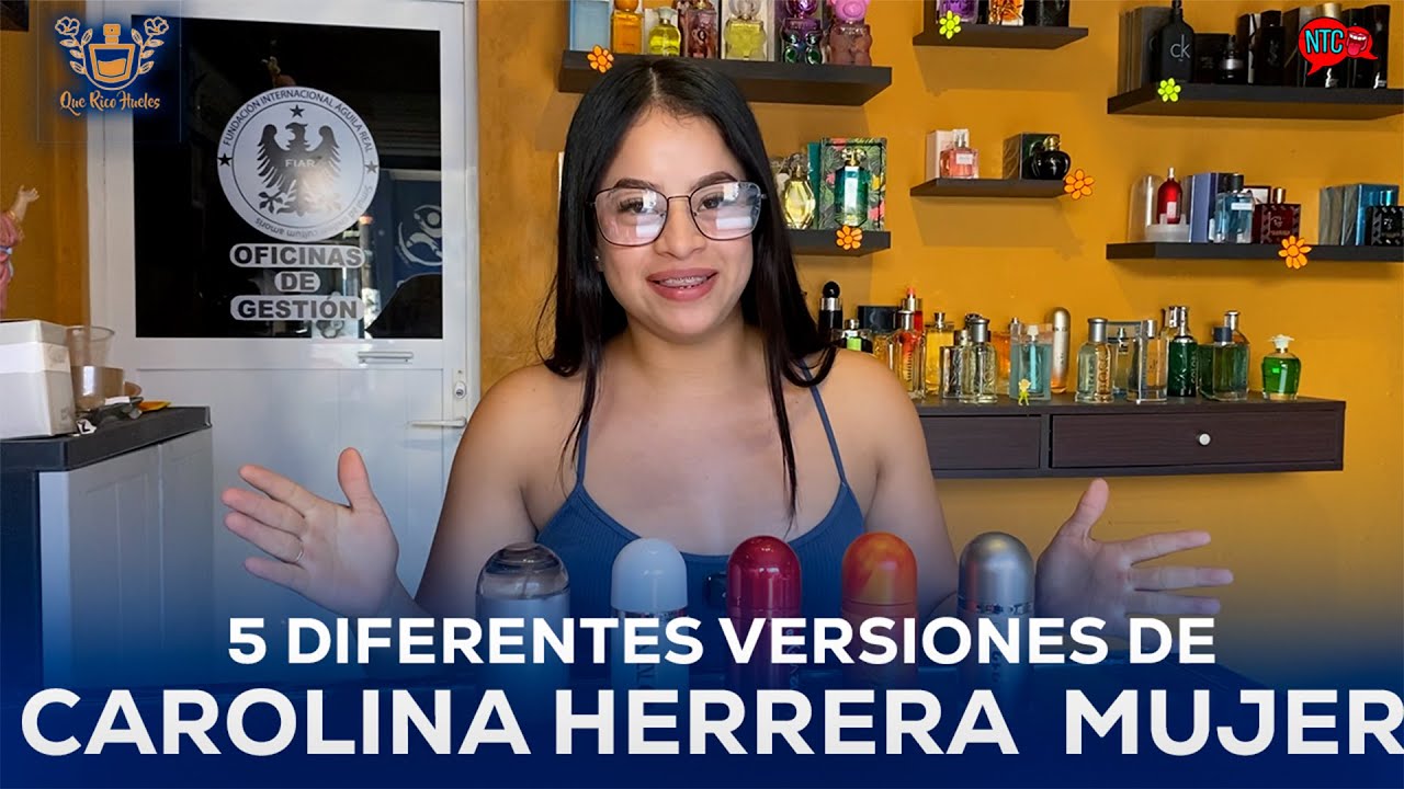 ✨ Las 5 Variantes del Perfume 212 de Carolina Herrera para Mujer ✨