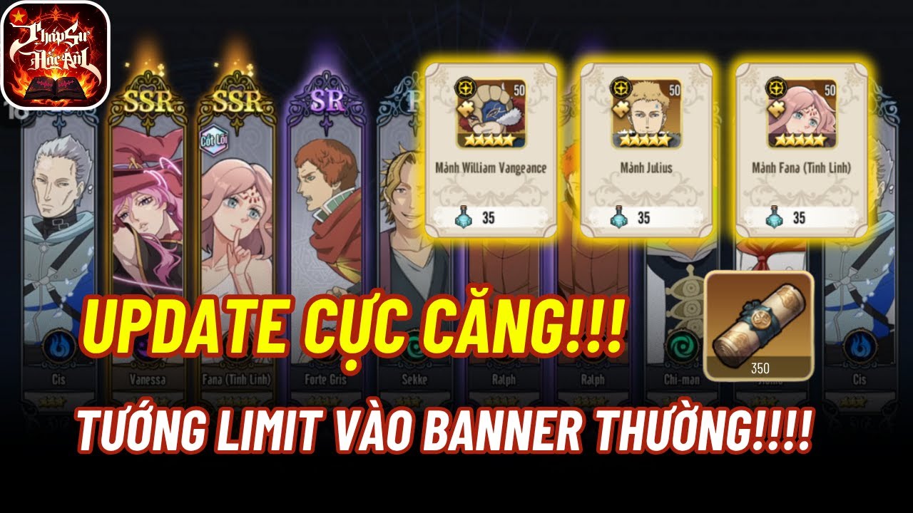 Pháp Sư Hắc Ám #30 - CỰC CĂNG!!! TƯỚNG LIMIT VÀO BANNER THƯỜNG  && AE VÀO NHANH CÒN KỊP!!!