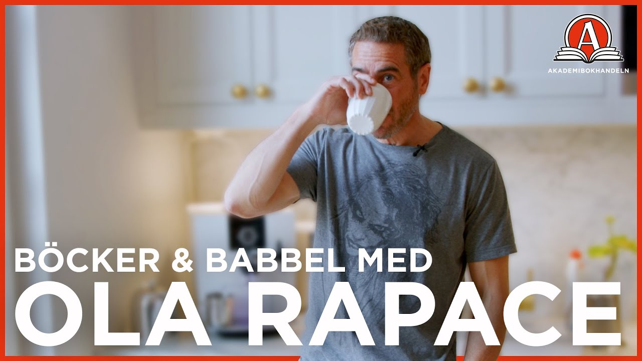 Böcker & Babbel med Ola Rapace | Akademibokhandeln