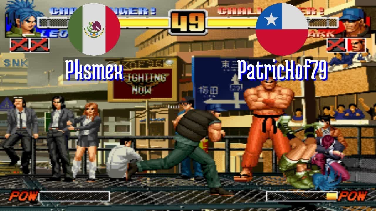 FT5 @kof96: Pksmex (MX) vs PatricKof79 (CL) [King of Fighters 96 Fightcade] Oct 26