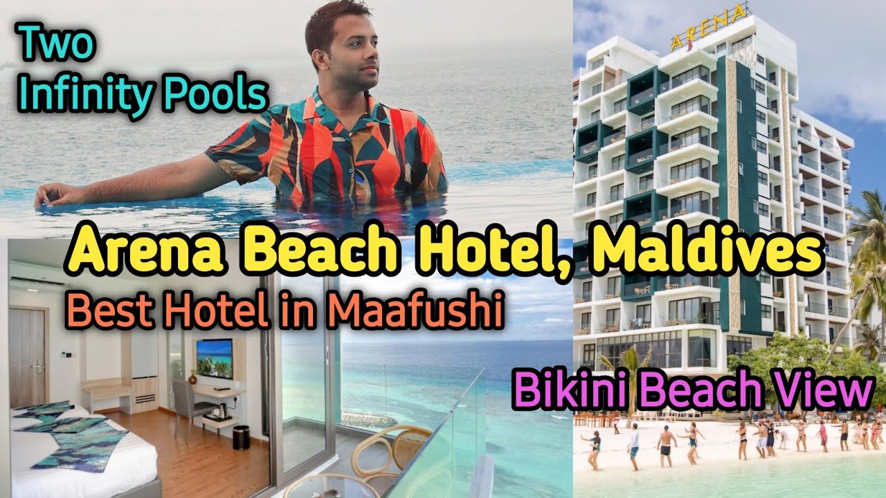 Arena Beach Hotel (Arena Veli Sea View Building), Maafushi Island, Maldives | Maldives Tour - Part 2