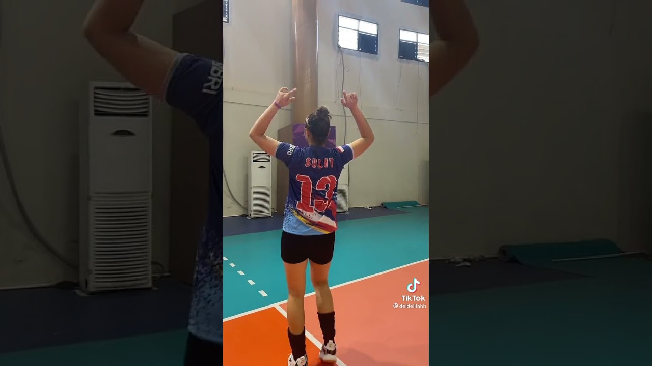 Joget Tim PON Voli Putri Sulut Viral