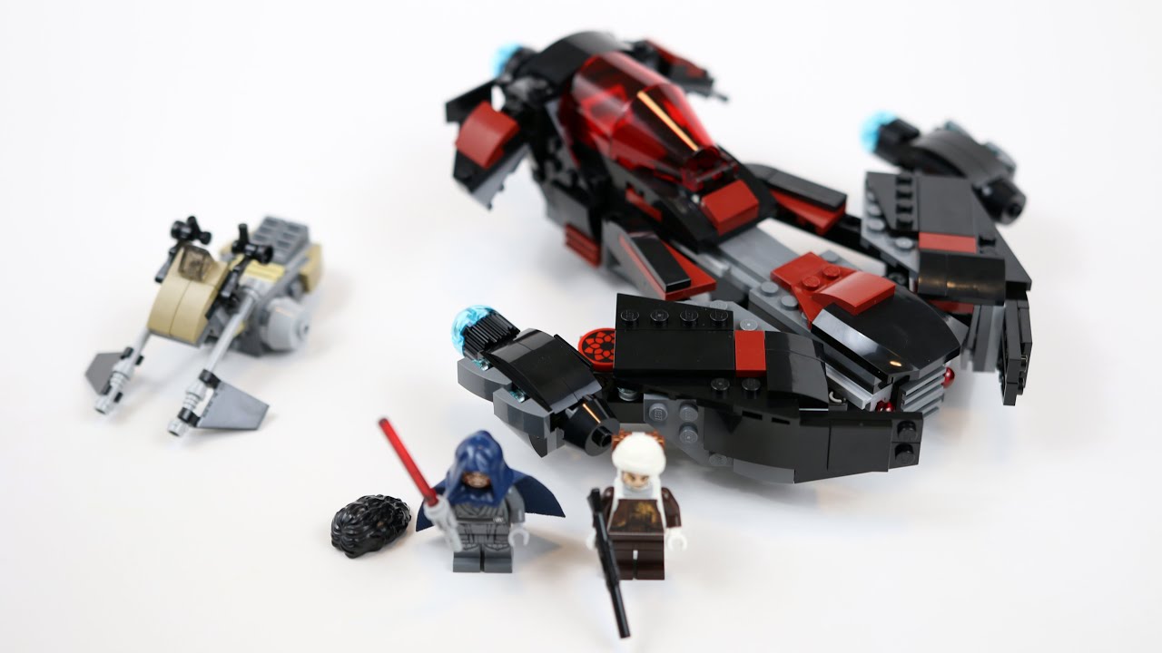 LEGO Star Wars Eclipse Fighter (Timelapse & Review) - Set 75145