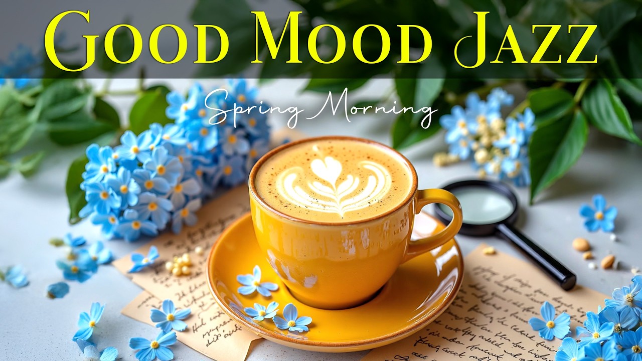 Good Mood Spring Jazz ☕ Morning Bossa Nova Instrumental and Soft Coffee Jazz Music for Upbeat Mood
