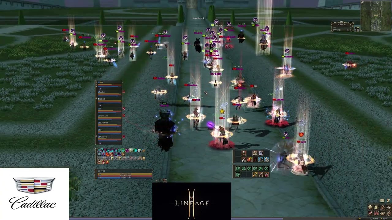 리니지2 캐딜락 유럽서버 No캐쉬템 No영자템No오토-당신이 찾아 헤메던 해외서버!!! Lineage2 L2