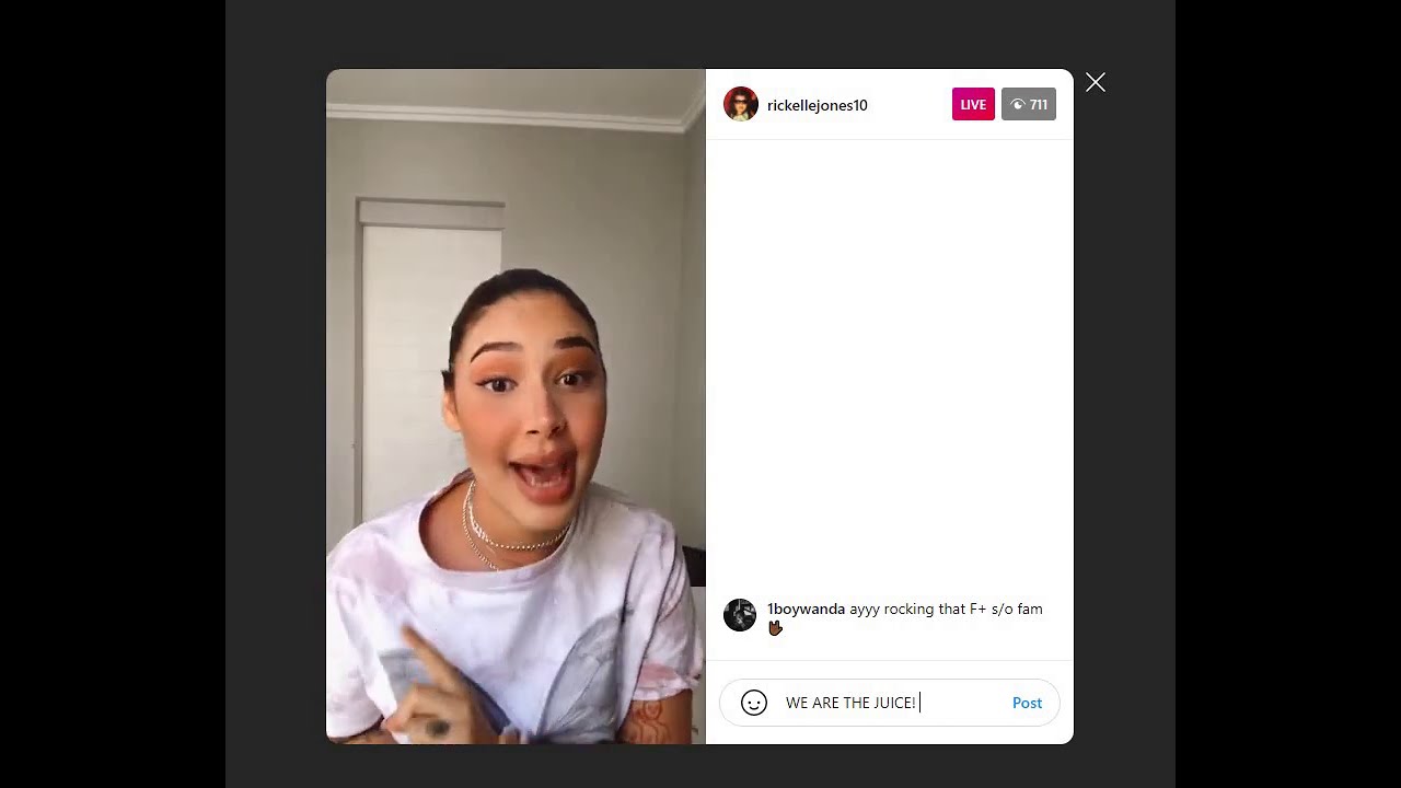 SHE WANTED A-REECE & NOT FLVME! RICKELLE JONES RESPONDS TO ASHLEIGH OGLE ON IG LIVE