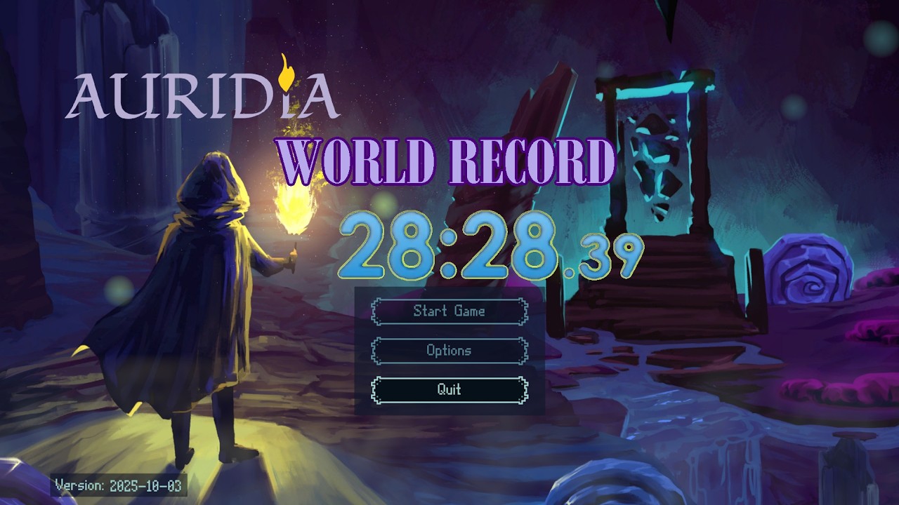 [WORLD RECORD] Auridia in 28:28.39