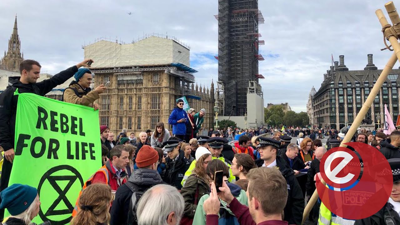 Extinction Rebellion brings Westminster to a halt | Energy Live News