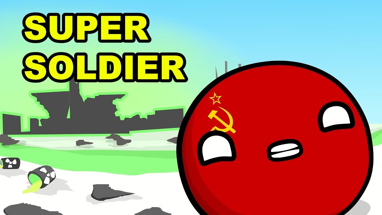Soviet Super Soldier - Countryball animation