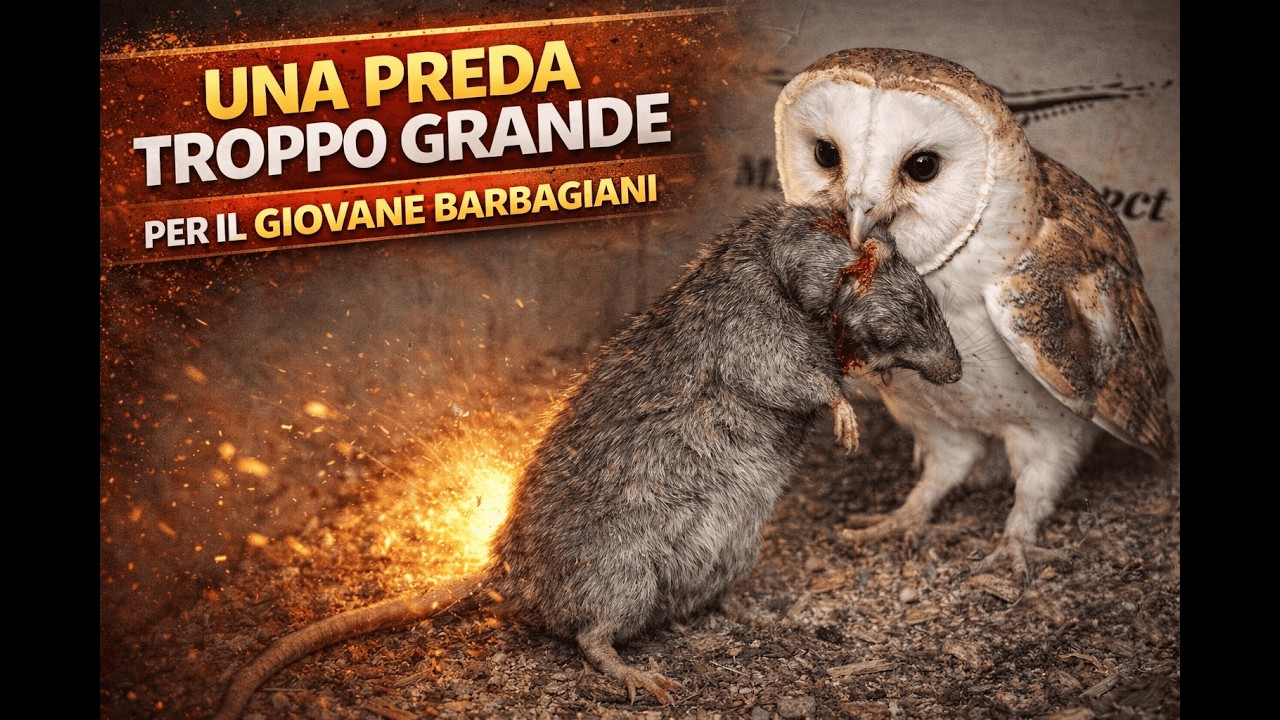 Giant Rat for young Barn owl |MCBI Project UNIN - University of Nature 4K