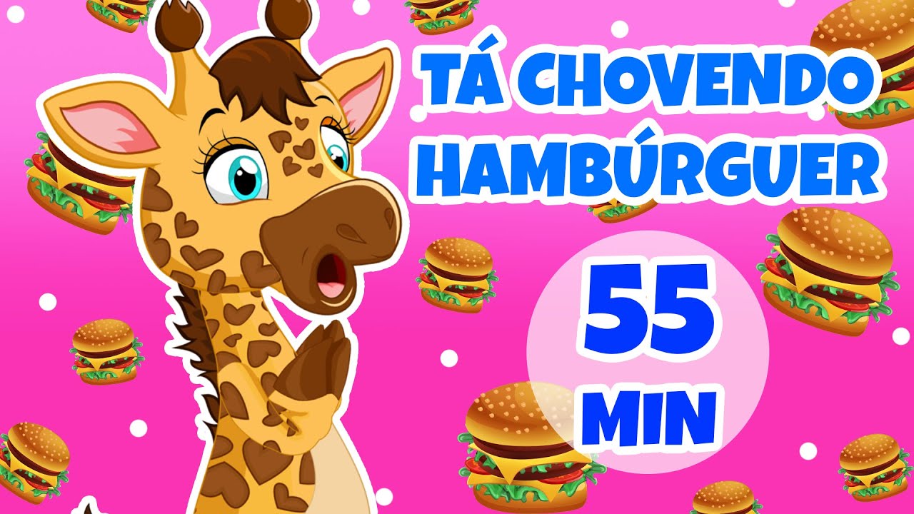 Tá Chovendo Hambúrger - Giramille 55 min | Desenho Animado Musical