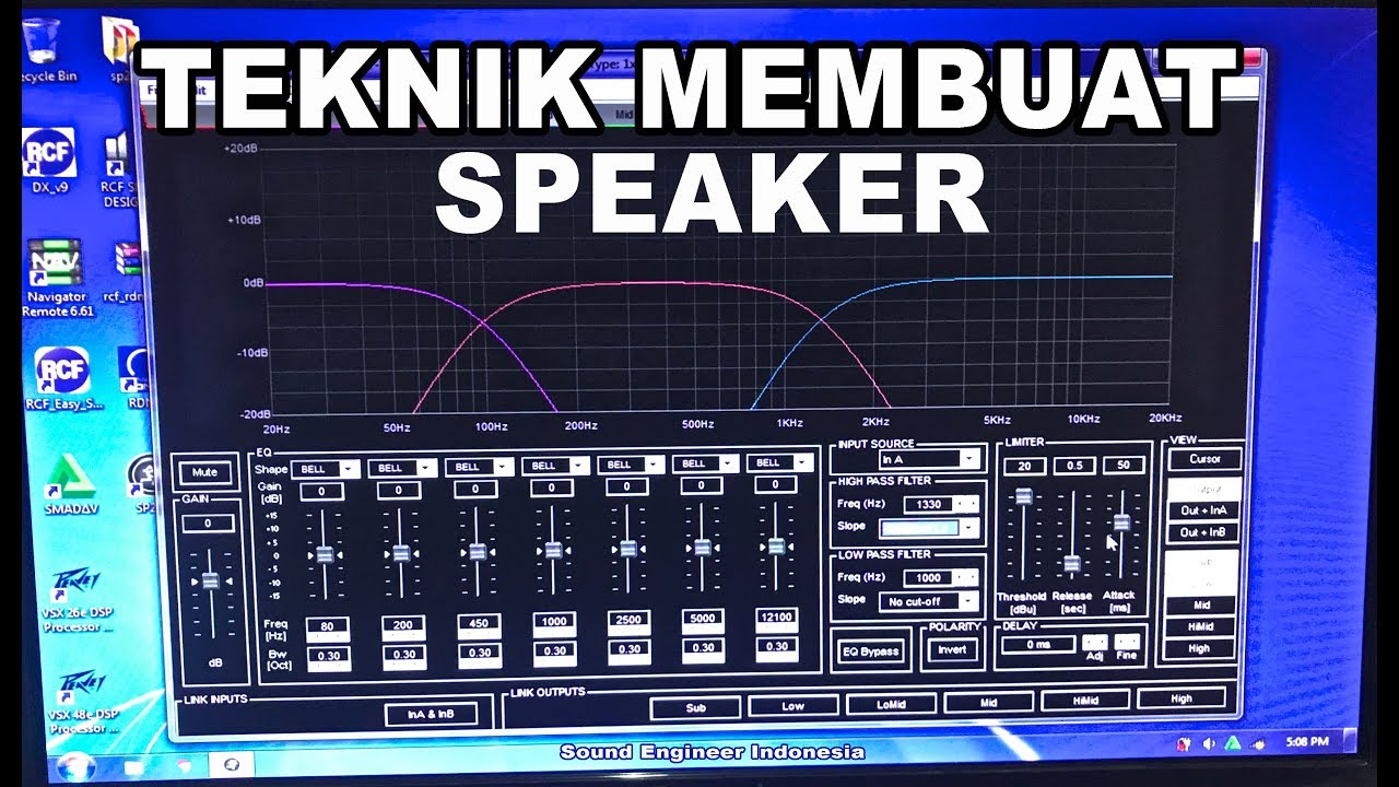 Teknik Membuat Speaker 2 way & 3 way jadi BAGUS