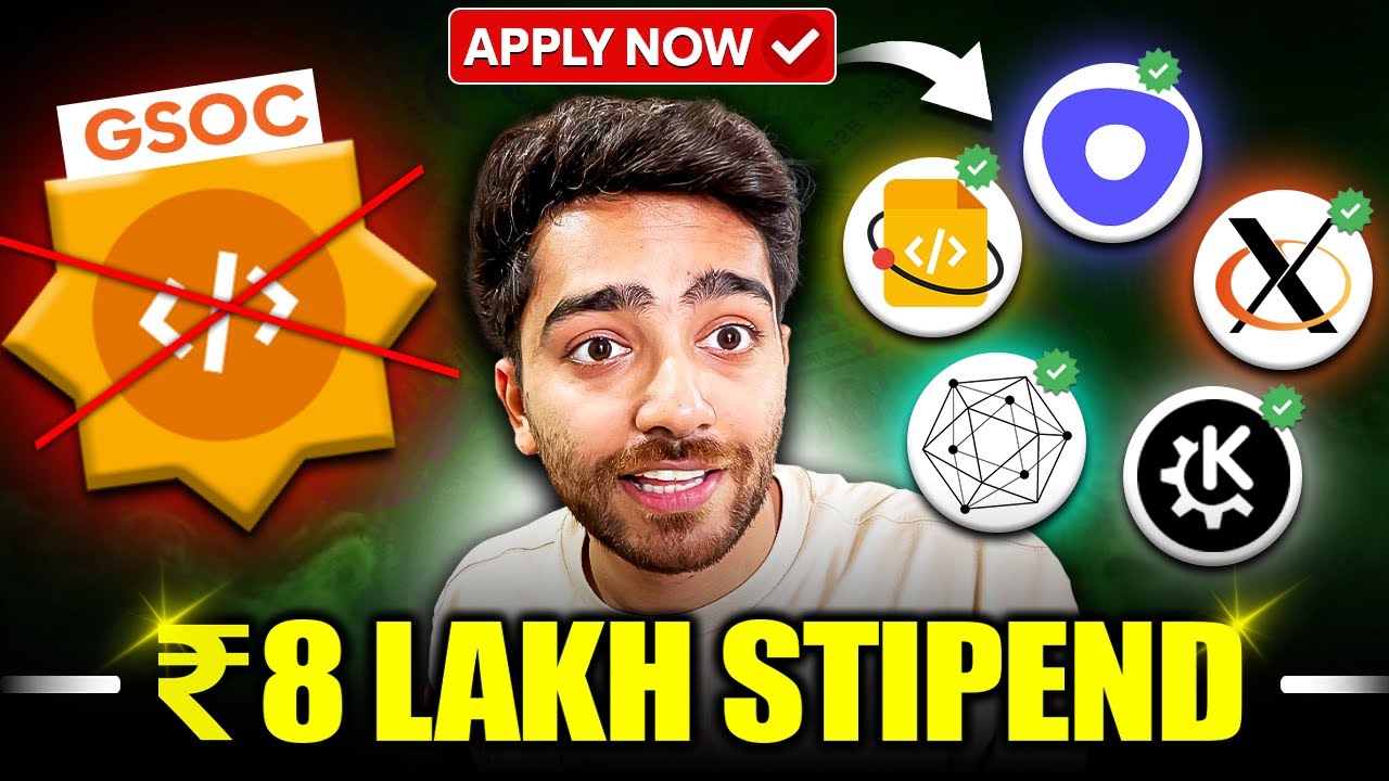 13 Open Source Programs Paying More Than GSoC | 8 Lakh Stipend 💰