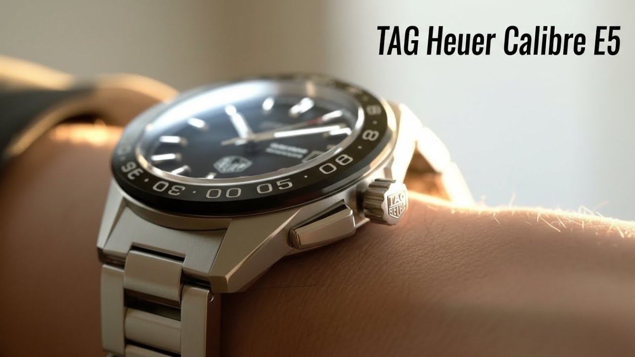 Утечка информации о роскошных смарт-часах: TAG Heuer Calibre E5 поражает всех.
