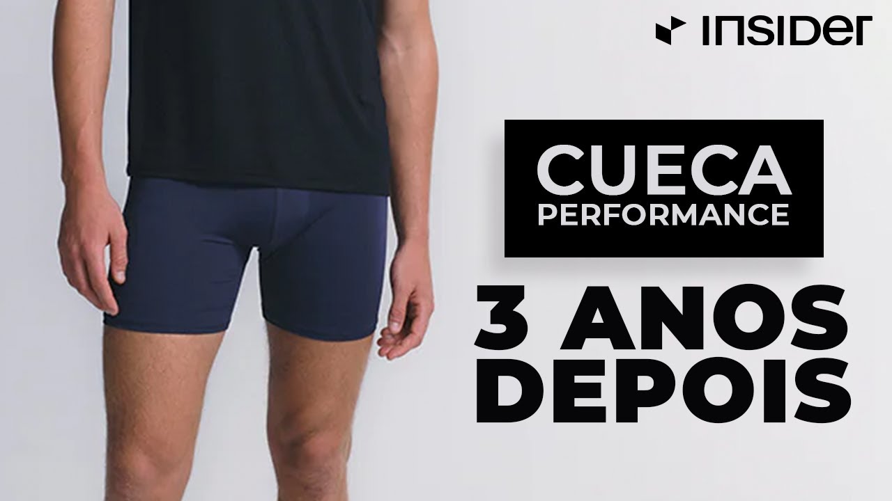 CUECA da INSIDER &eacute; BOA? 3 ANOS ANOS DE USO! (Cueca Performance)