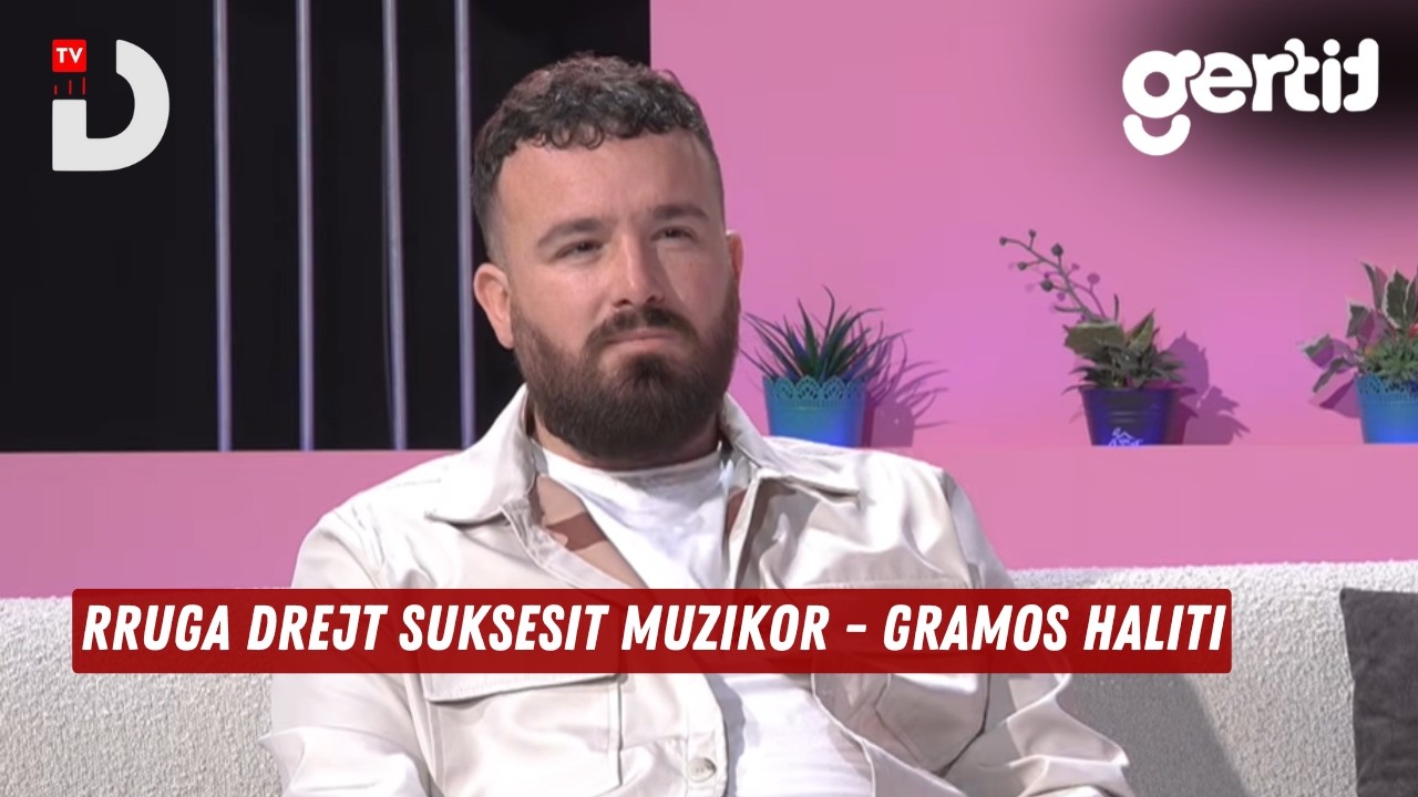 Rruga drejt suksesit muzikor - Gramos Haliti | Dita me Ne | DTV Media