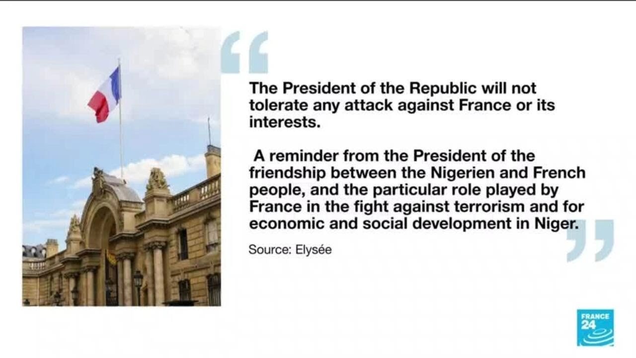 France warns of retaliation if citizens attacked in Niger &bull; FRANCE 24 English
