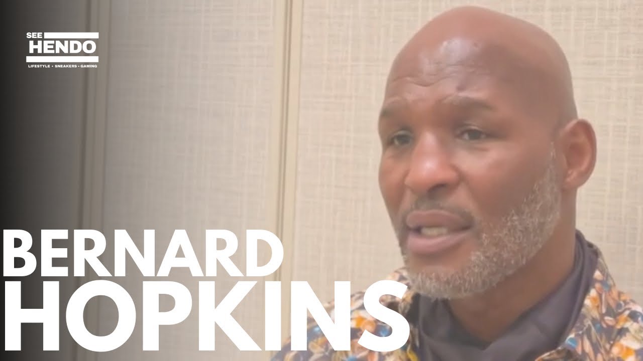 Bernard Hopkins Talks Boxing, His Top 5 Boxers of All Time, Marvin Hagler influence and Boxing today