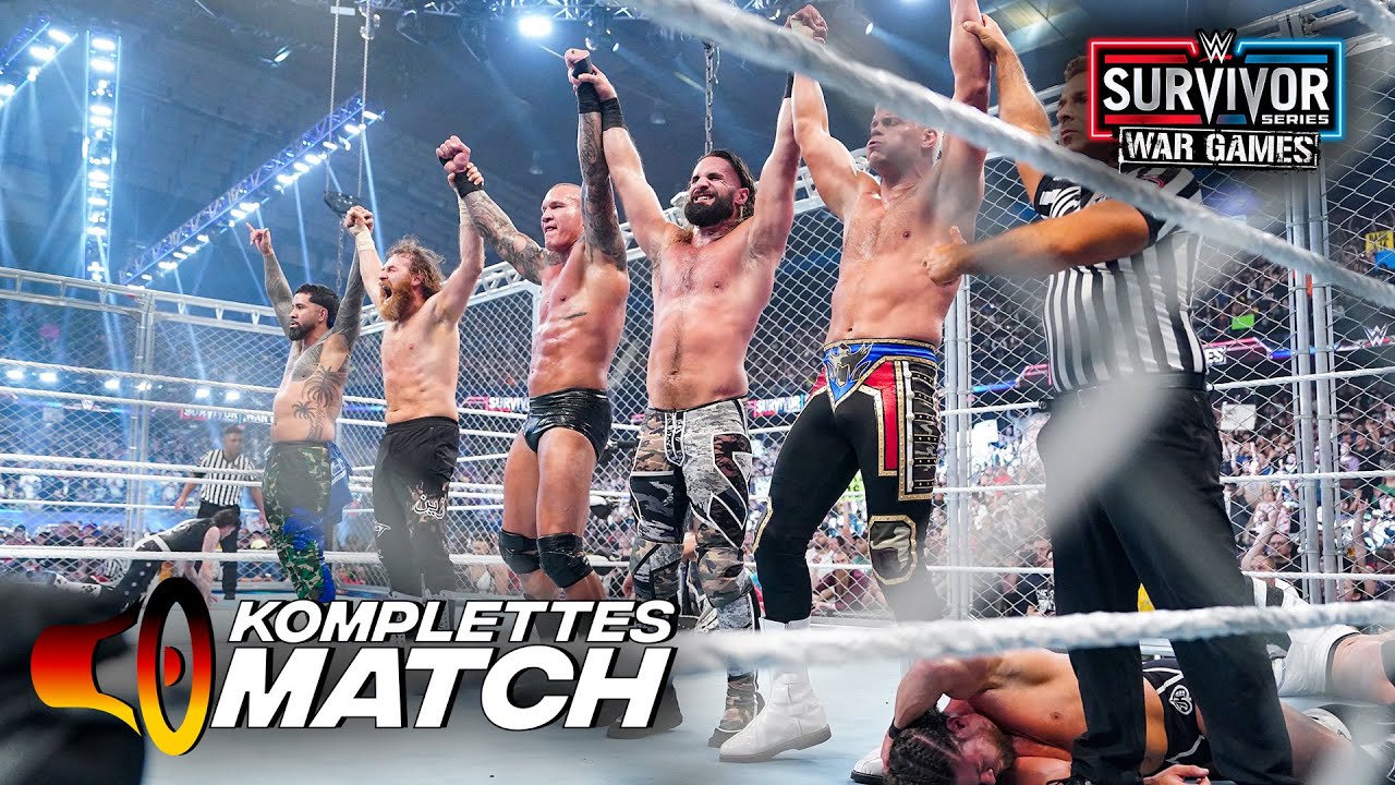 KOMPLETTES MATCH: Men's WarGames Match: Survivor Series: WarGames 2023