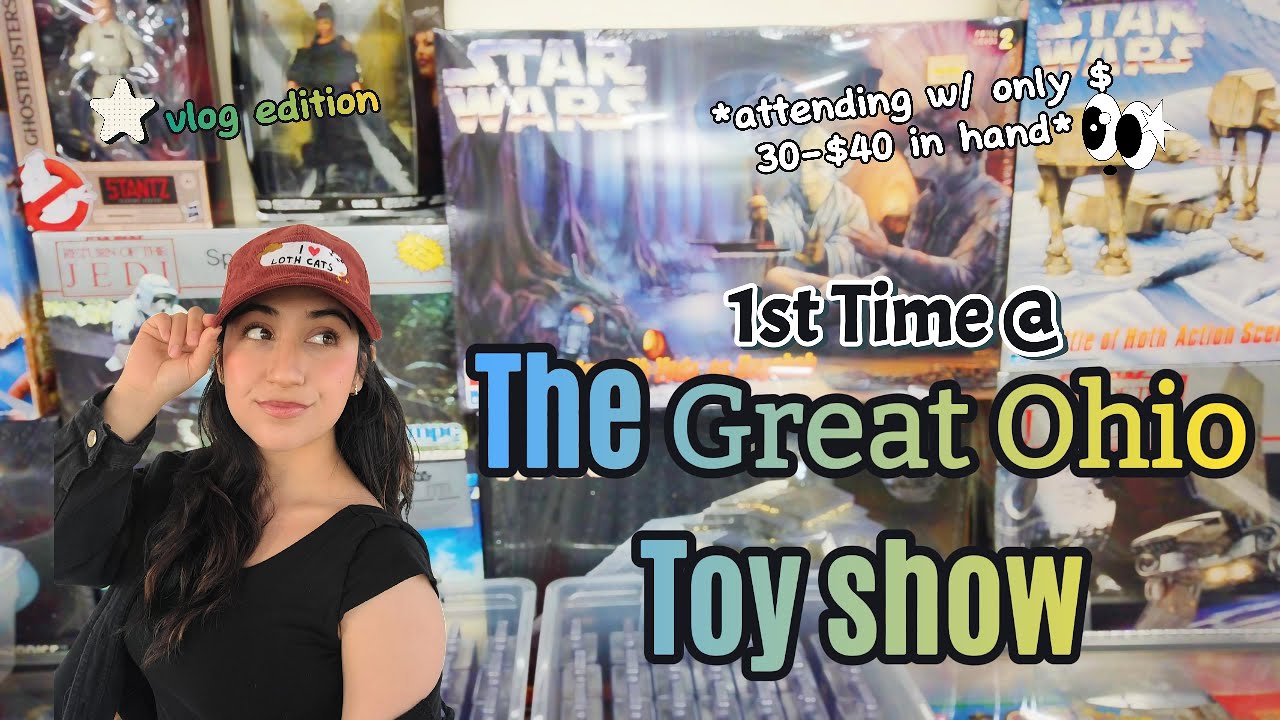 1st Time @ The GREAT OHIO Toy Show: Vlog Edition
