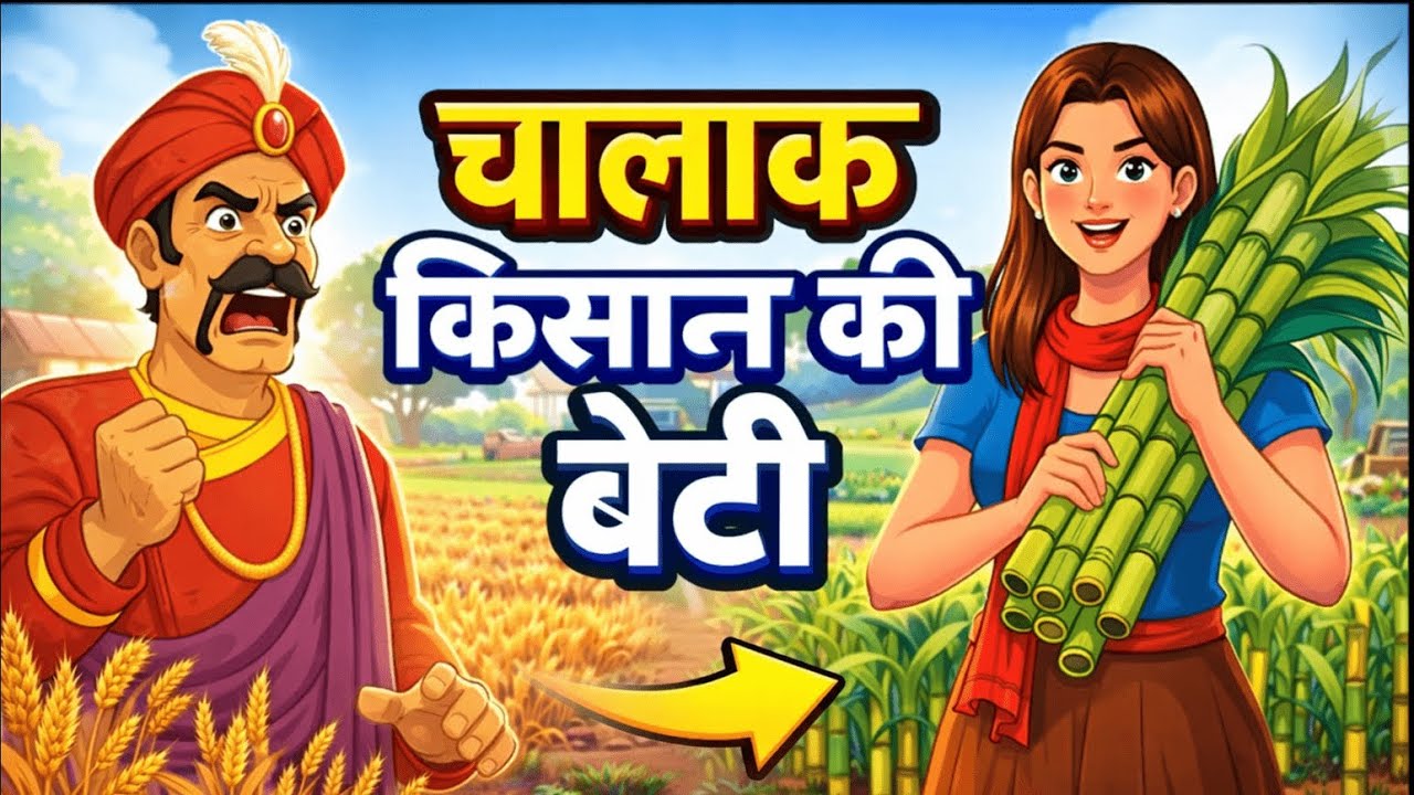 चालाक किसान की बेटी | Latest Hindi Kahaniya | Hindi Stories | Story In Hindi | Kahani In Hindi