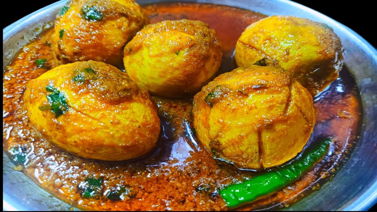  घर में रखे समान से बनाओ ढाबा स्टाइल अंडा करी | Egg Curry Recipe | Dhaba Style Anda Curry 🍛🔥