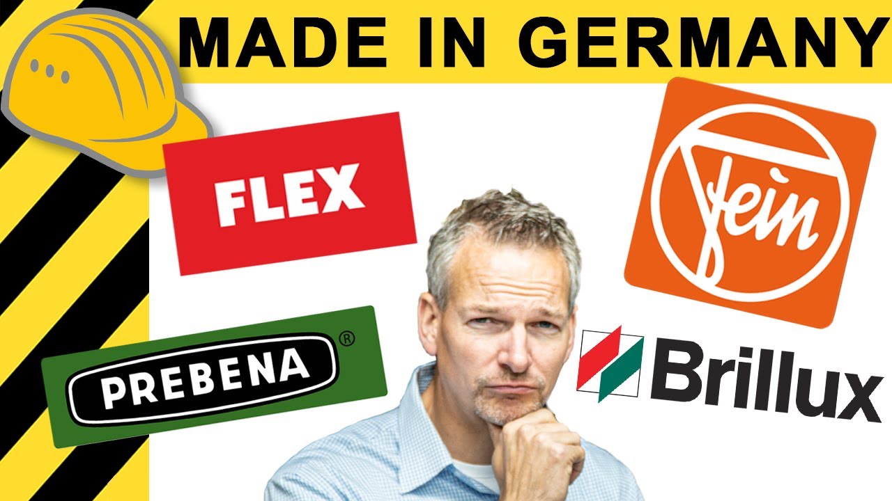 LOHNT MADE IN GERMANY? FEIN, FLEX, BRILLUX & CO? | WERKZEUG NEWS 160