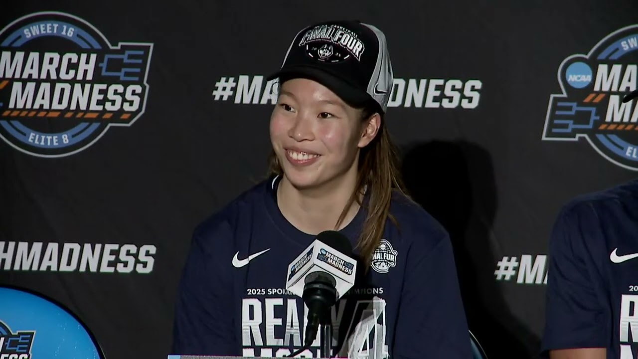 UConn Elite Eight Postgame Press Conference - 2025 NCAA Tournament