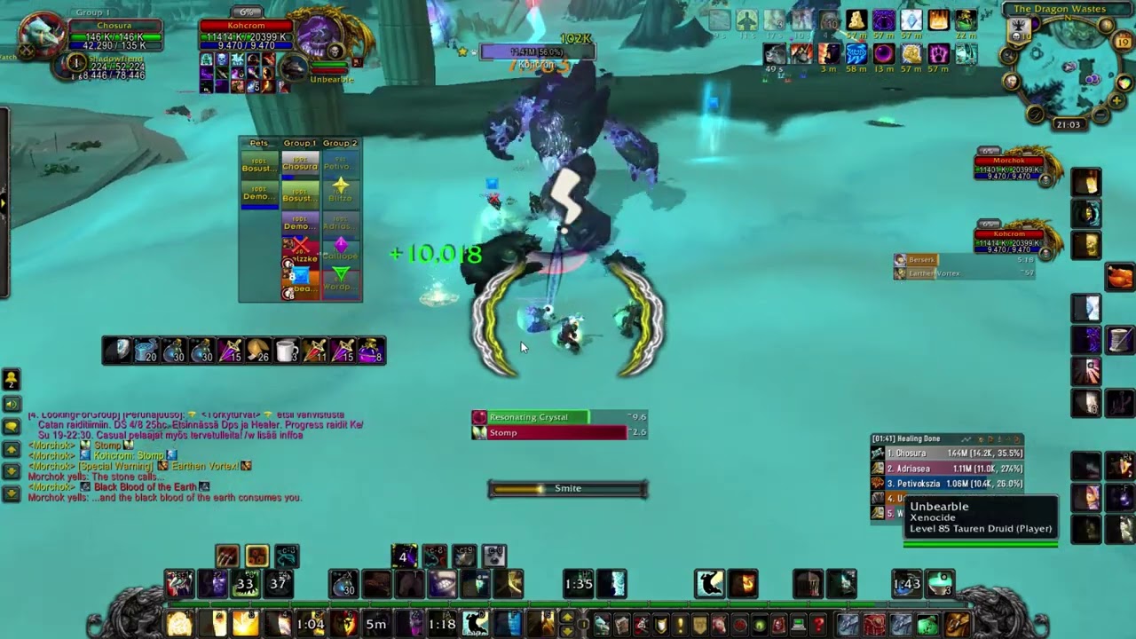 Morchok HC - 10 man Dragon Soul - Disc Priest PoV