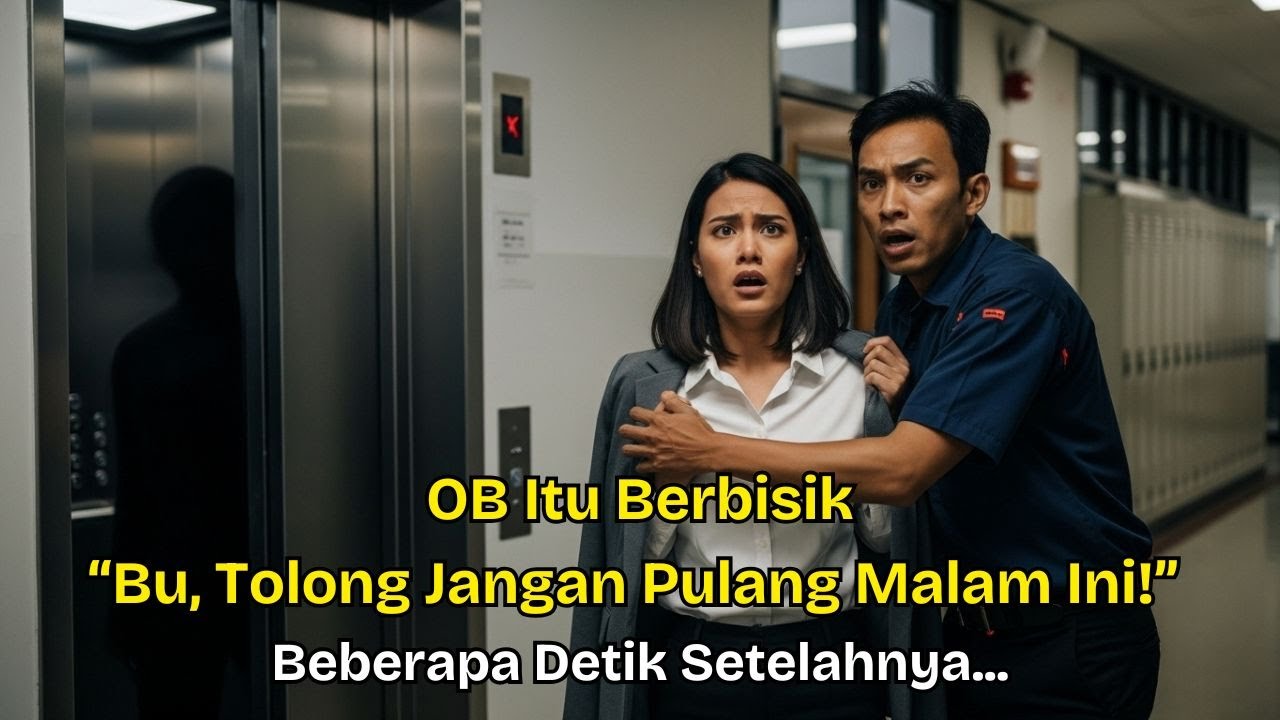 OB Itu Berbisik, “Bu, Tolong Jangan Pulang Malam Ini!” Beberapa Detik Setelahnya...