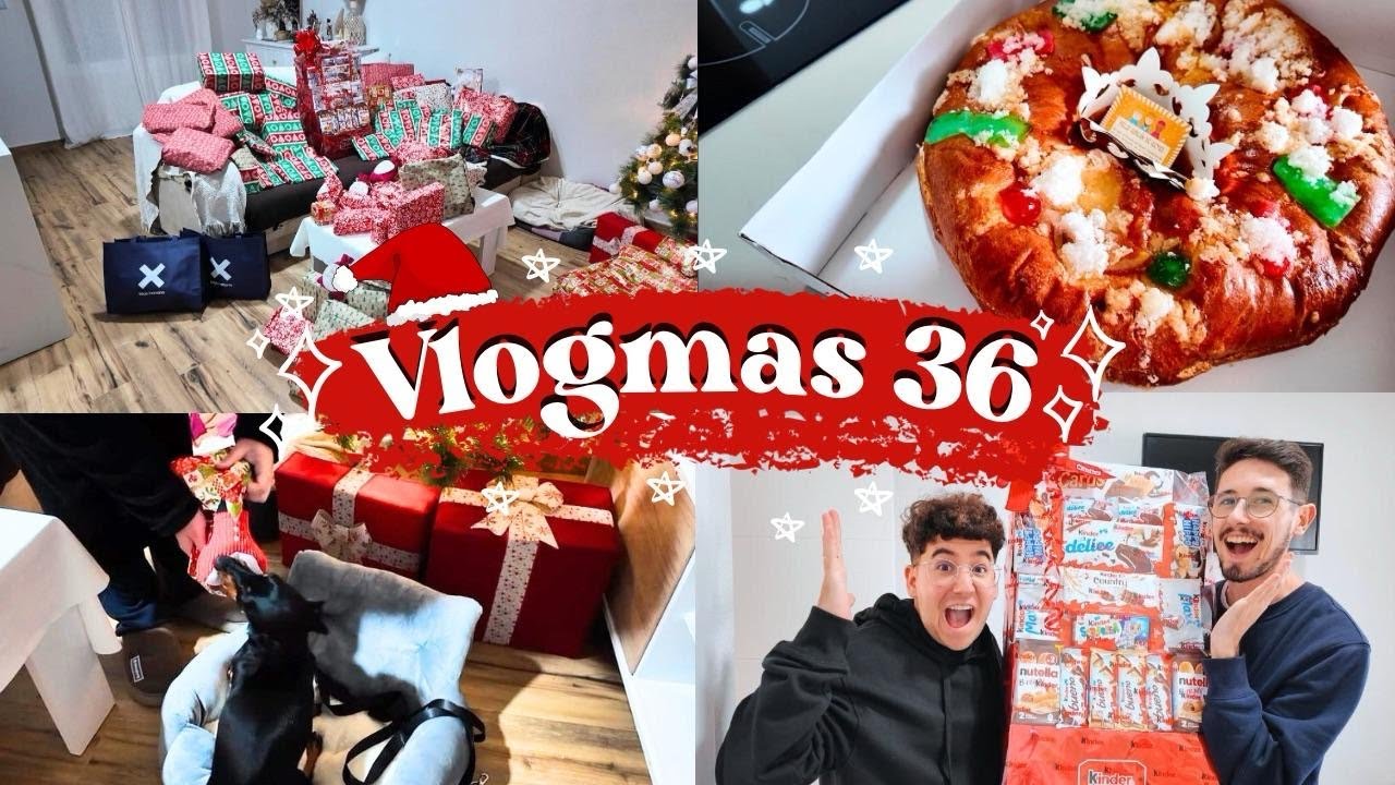 VLOGMAS 36🎄| DÍA DE REYES 2025🤴🏻🤴🏽🤴🏿 + ABRIENDO NUESTROS REGALOS DE REYES 🎁👑 + ÚLTIMO VLOGMAS 🥲