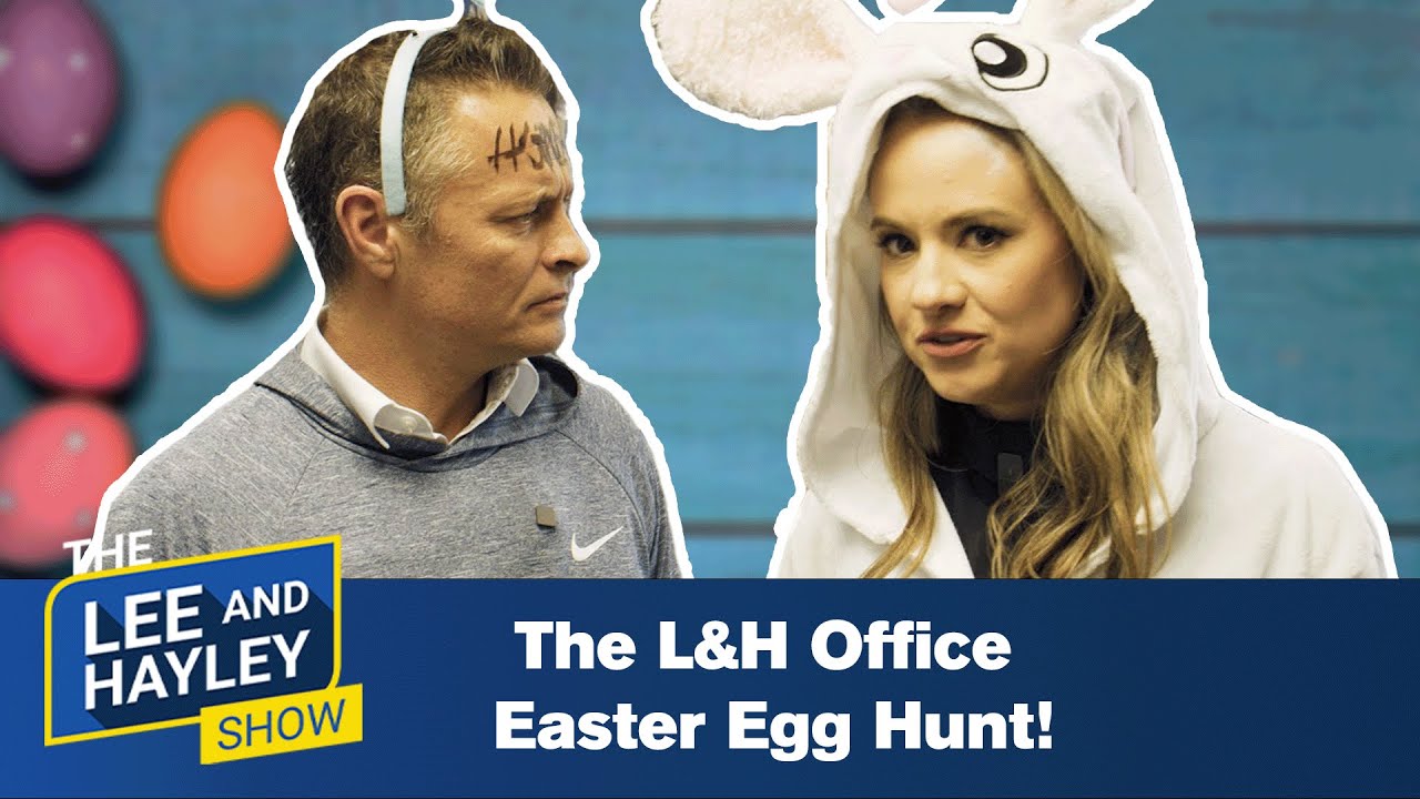 The L&H Office Easter Egg Hunt | The Lee and Hayley Show